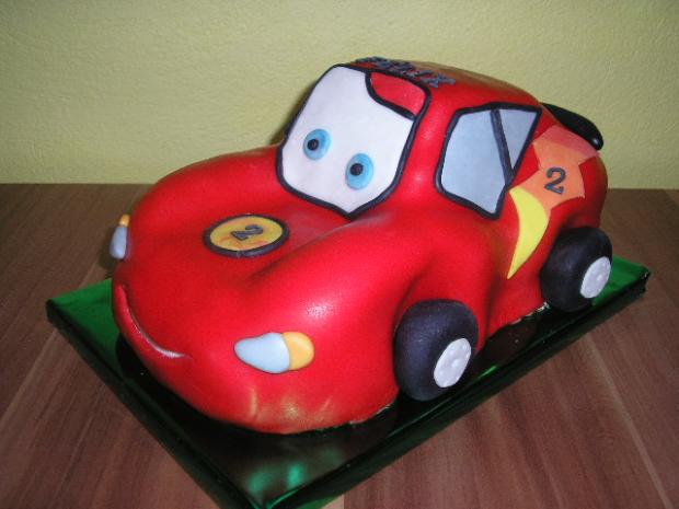 Mc QUEEN, torta, Torty autíčka, vláčiky Mc QUEEN, torta, Torty autíčka, vláčiky, Denideni, 1