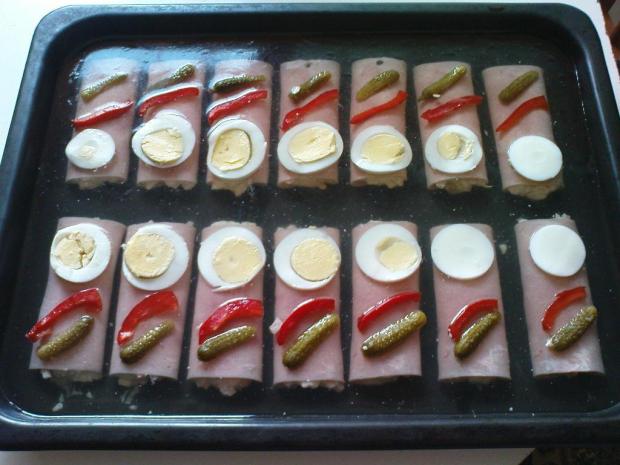 šunka v aspiku, torta šunka v aspiku, torta, pexeso, 1