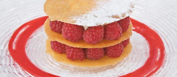 cokoladovy milfay - obrazok ku receptu,nie moj vytvor, torta, petulda33, 1