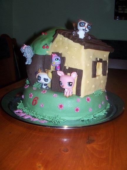 domček pre pet shop, torta, Rozprávkové torty domček pre pet shop, torta, Rozprávkové torty, JANAAB, 1