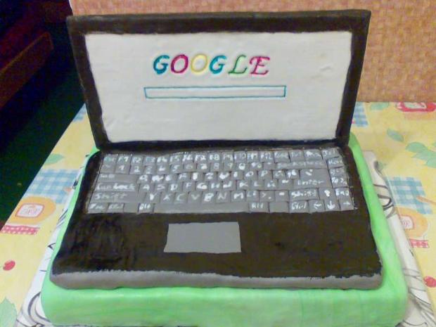 môj prvy notebook, torta, zabacka, 1