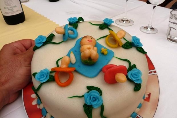 druhy pohled, torta, Torty na krstiny, martazdar, 1