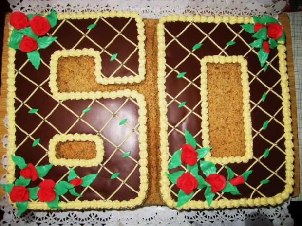 60-tka, torta, Narodeninové torty, , 1