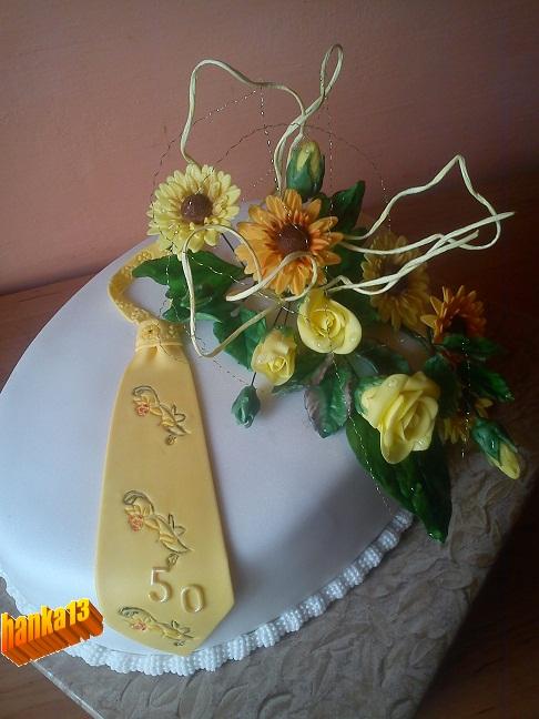 s kravatou na 50-tku, torta, Narodeninové torty s kravatou na 50-tku, torta, Narodeninové torty, hanka13, 1