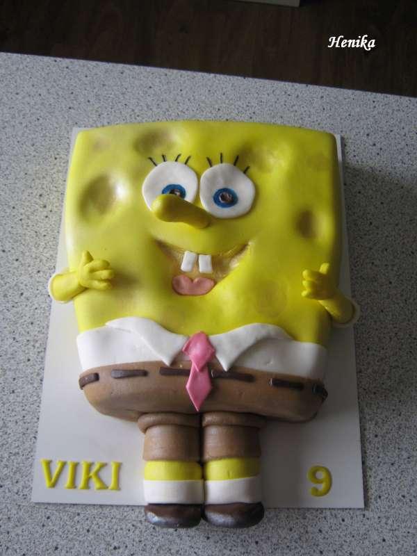 Spongebob, torta, Rozprávkové torty, Henrieta24, 1