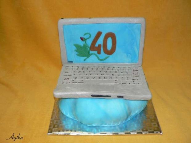 Notebook pre Mraka, torta, Narodeninové torty Notebook pre Mraka, torta, Narodeninové torty, Agika, 1