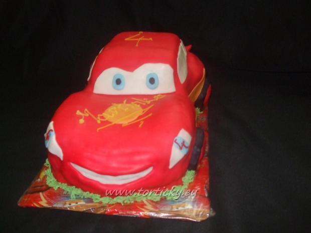 auto 3, torta, Torty autíčka, vláčiky, buksy, 1