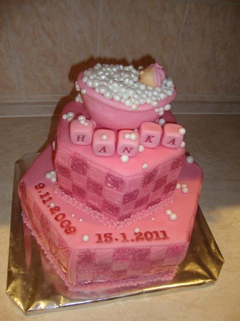 Krstinová 6, torta, Torty na krstiny Krstinová 6, torta, Torty na krstiny, Meggie, 1