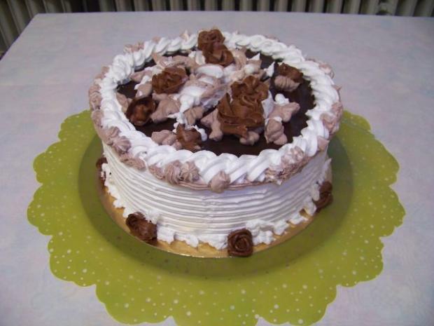 Slahacková klasika+stracciatella krém, torta, Narodeninové torty, Kisko, 1