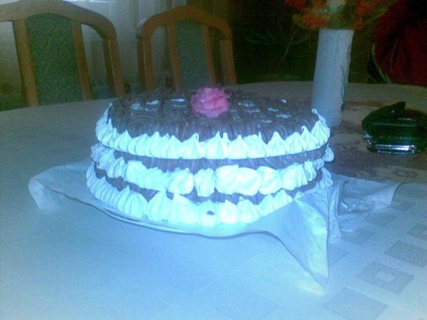 penová torta - z boku, torta, jancika, 1