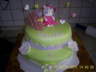 Poschodova s Kitty, torta, Torty so zvieratkami, olinockaaa, 1