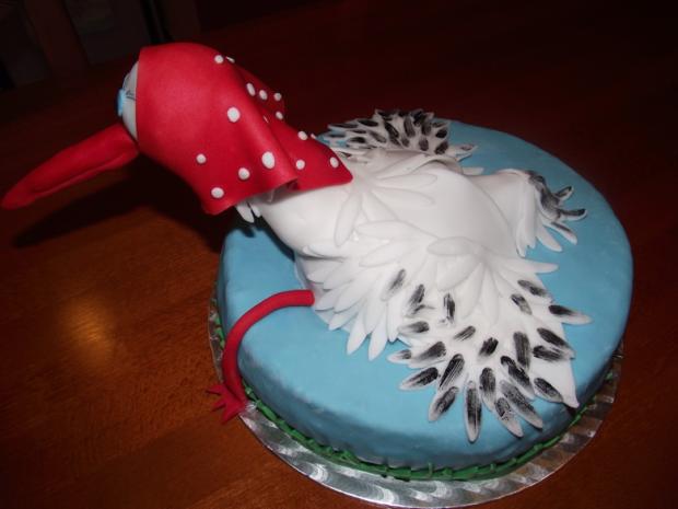Bocian, torta, Torty na krstiny, dvojicka, 1