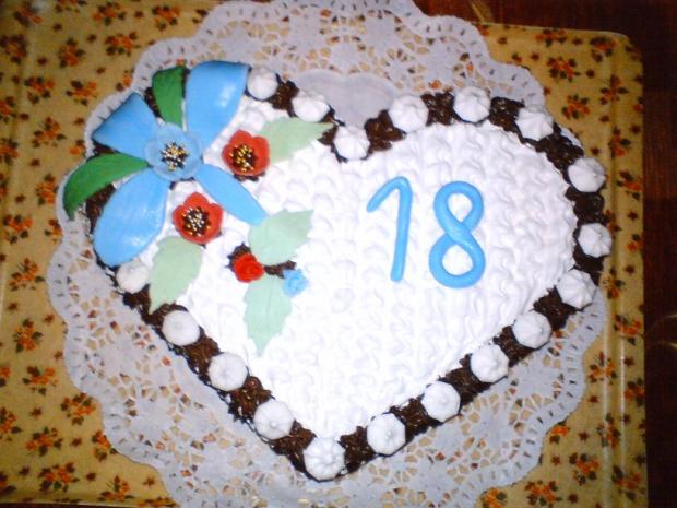narodeninove srdce, torta, Narodeninové torty, SMajka, 1
