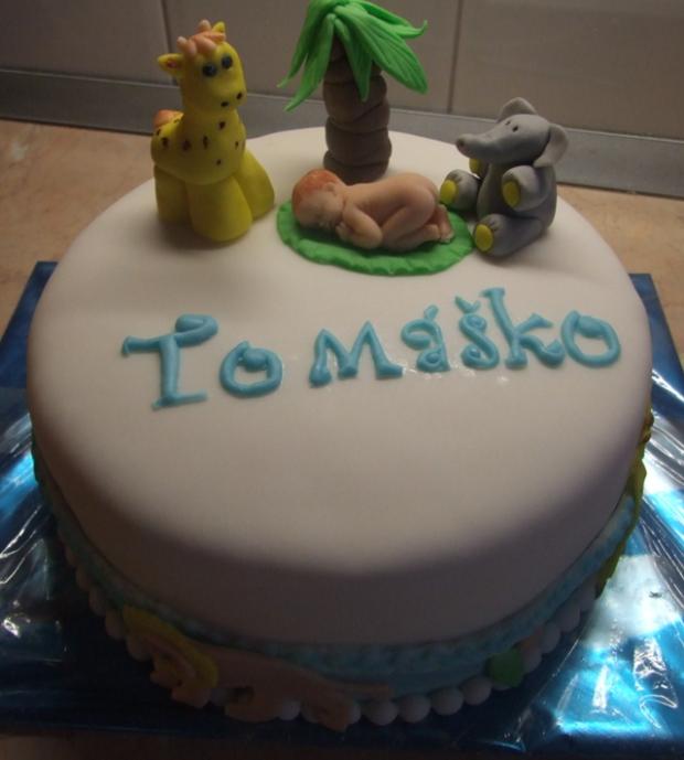 krstinova so zvieratkami podla zelania, torta, Torty na krstiny krstinova so zvieratkami podla zelania, torta, Torty na krstiny, katih, 1