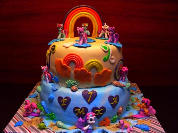 Narodeninová My little pony, torta, Rozprávkové torty Narodeninová My little pony, torta, Rozprávkové torty, darma35, 1