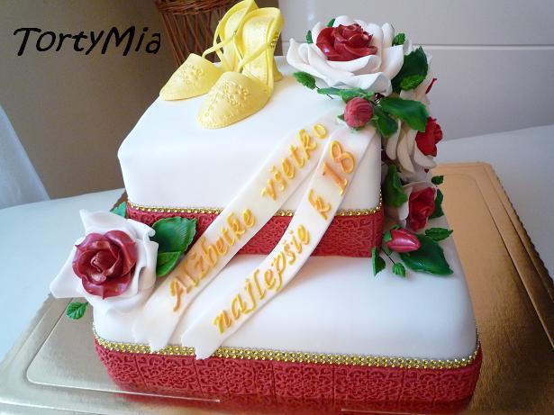 Torta pre tanečníčku, torta, Narodeninové torty, TortyMia, 1