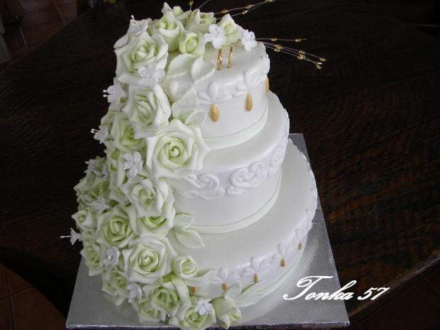 svadobná, torta, Svadobné torty svadobná, torta, Svadobné torty, Tonka 57, 1