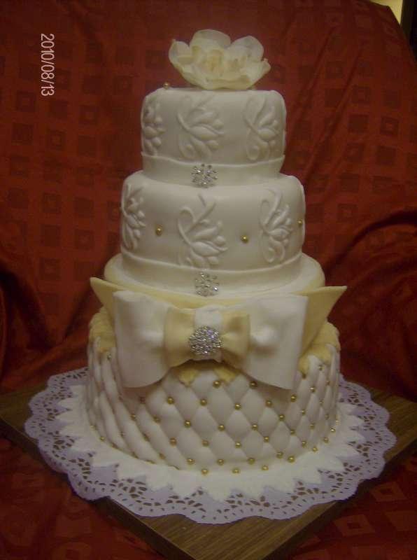 Prva 4 poschodova, torta, Svadobné torty Prva 4 poschodova, torta, Svadobné torty, MajaArt Cakes, 1