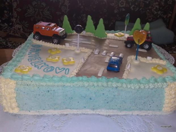 detska, torta, Torty autíčka, vláčiky, MilenaB, 1