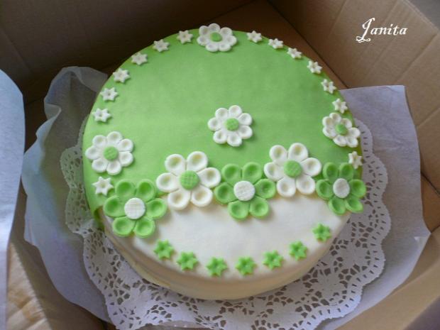 bielo-zelená, torta bielo-zelená, torta, Janita, 1