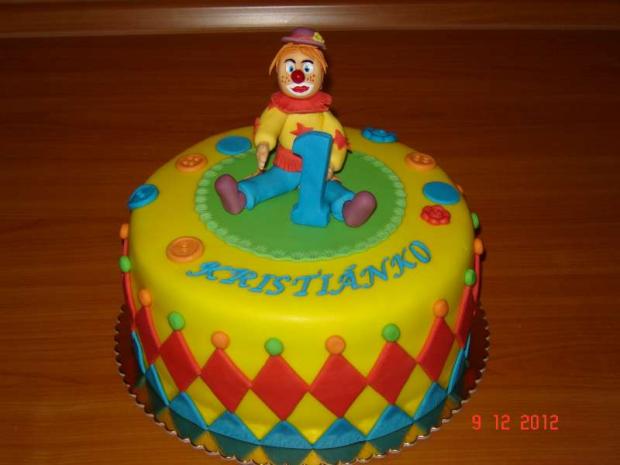 šašo pre Kristiánka, torta, Ostané torty pre deti šašo pre Kristiánka, torta, Ostané torty pre deti, Macka, 1