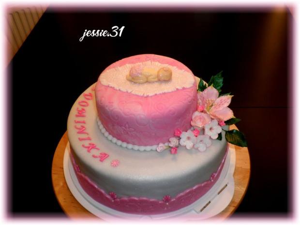 Krstinová pre Dominiku, torta, Torty na krstiny Krstinová pre Dominiku, torta, Torty na krstiny, jessie.31, 1