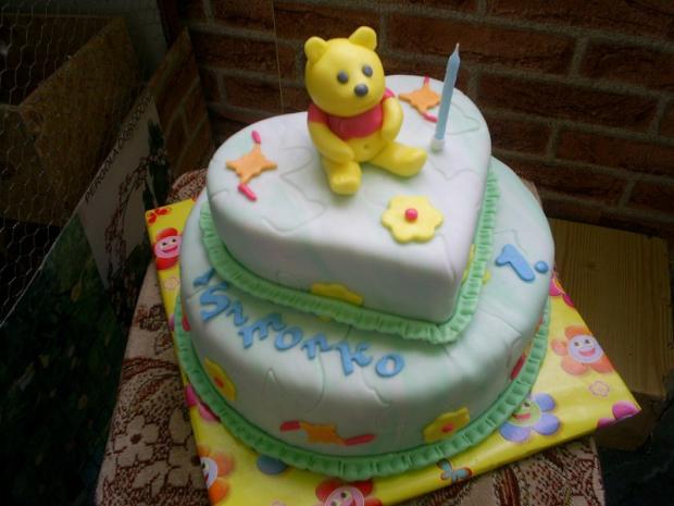 S mackom pooh, torta, Rozprávkové torty S mackom pooh, torta, Rozprávkové torty, olinockaaa, 1