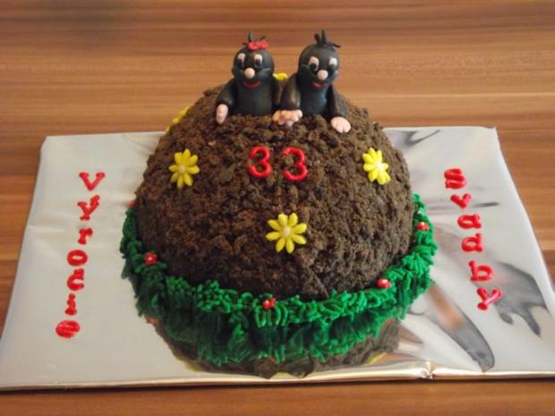 krtinec s krtkami, torta, Netradičné torty krtinec s krtkami, torta, Netradičné torty, ericca, 1