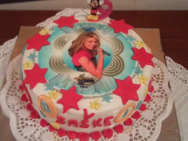 Hannah Montana, torta, Torty pre dievčatá, milena74, 1