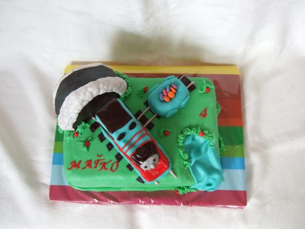 mašinka Tomáš, torta, Torty autíčka, vláčiky, zuzkapo, 1