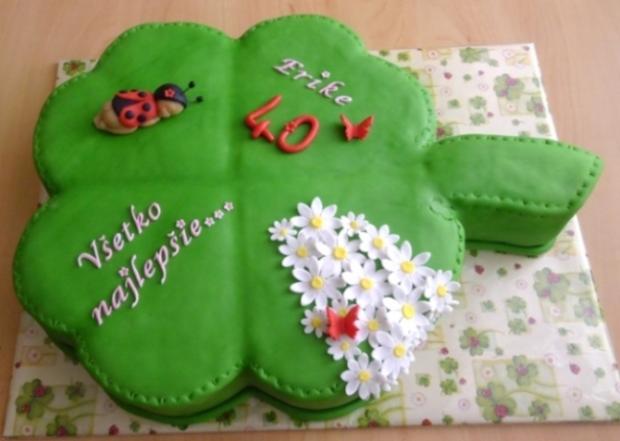 štvorlístok, torta, Narodeninové torty štvorlístok, torta, Narodeninové torty, MonikaT, 1