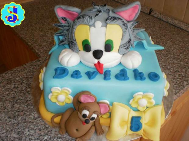 Tom a Jerry, torta, Rozprávkové torty Tom a Jerry, torta, Rozprávkové torty, Janka.S, 1