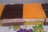 Jahodový  a  Tvarohový  . . . . , torta, Zákusky, MartinaO, 1