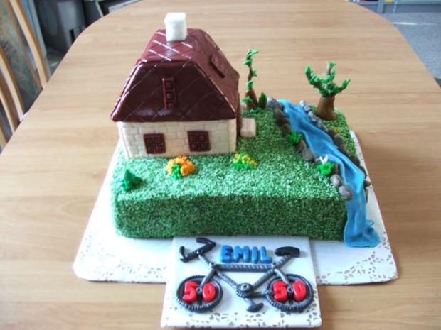 Domek, torta, Netradičné torty Domek, torta, Netradičné torty, HankaJ, 1