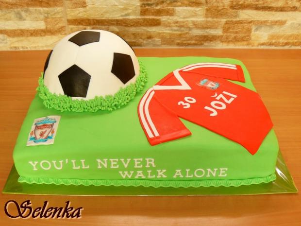 Pre fanusika FC Liverpool, torta, Športové torty Pre fanusika FC Liverpool, torta, Športové torty, selenka, 1