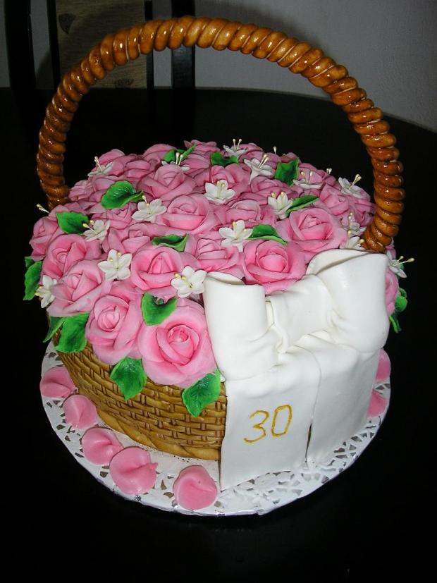 K narodeninám v poradí desiaty, torta, Narodeninové torty, Evina, 1