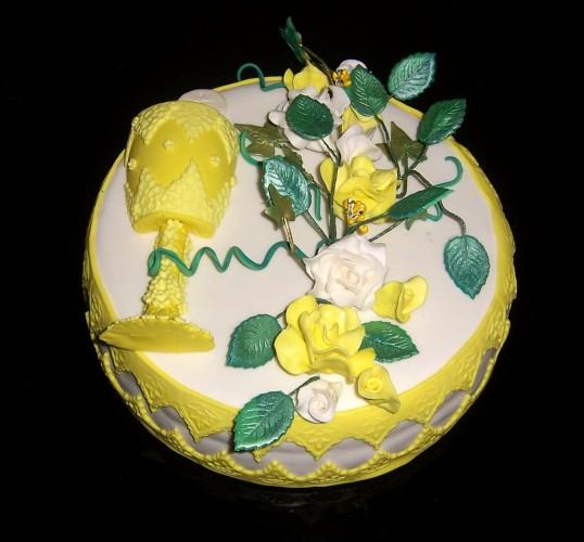 1 Sv.príjímanie, torta, Torty na cirkevné sviatky, SDanka1, 1