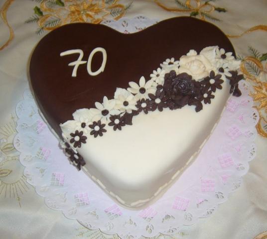srdiečko s čokohmotou, torta srdiečko s čokohmotou, torta, jarina27, 1