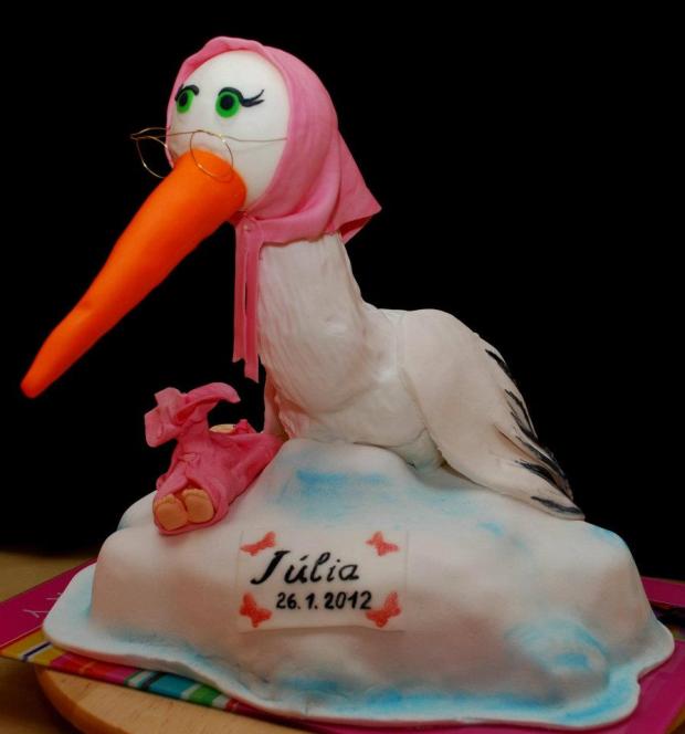 Bocian 3, torta, Torty so zvieratkami Bocian 3, torta, Torty so zvieratkami, katarina13, 1