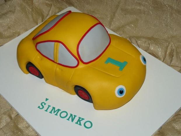 autíčko pre Šimonka, torta, Torty autíčka, vláčiky autíčko pre Šimonka, torta, Torty autíčka, vláčiky, zdenka2007, 1