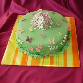 kytičkový, torta, Narodeninové torty kytičkový, torta, Narodeninové torty, marja, 1
