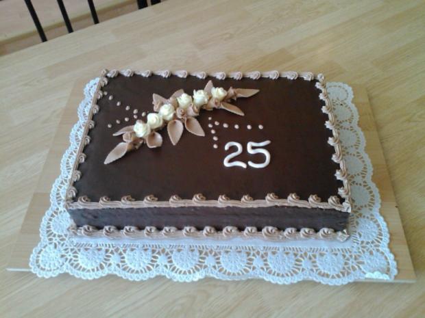 Torta na 25, torta, Narodeninové torty Torta na 25, torta, Narodeninové torty, Jana Tokárová, 1
