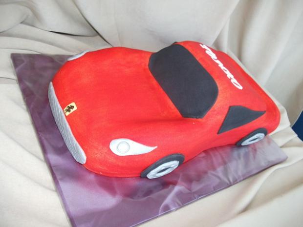 ferari..., torta, Torty autíčka, vláčiky ferari..., torta, Torty autíčka, vláčiky, Alenik, 1