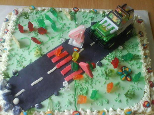 Samkovi k narodeninám, torta, Torty autíčka, vláčiky Samkovi k narodeninám, torta, Torty autíčka, vláčiky, mazda, 1