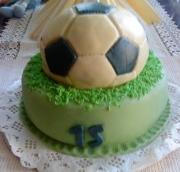 Futbalka, torta, Ostané torty pre deti, OLINKA_liska_ryska, 1