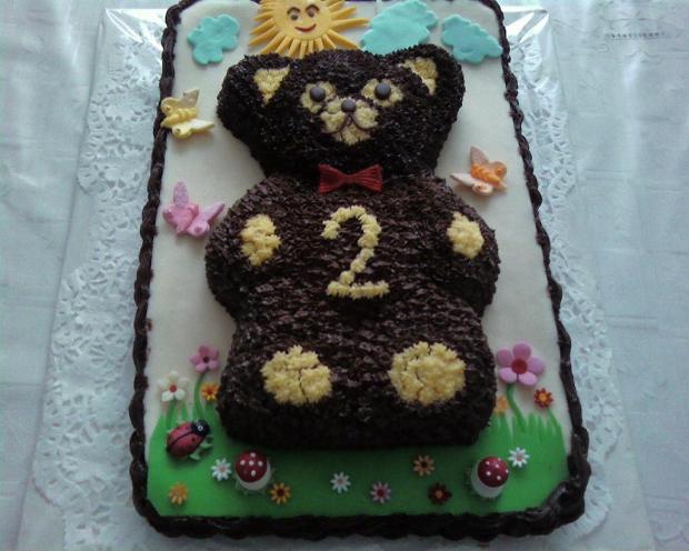 Macko, torta, Torty so zvieratkami, Betusko, 1