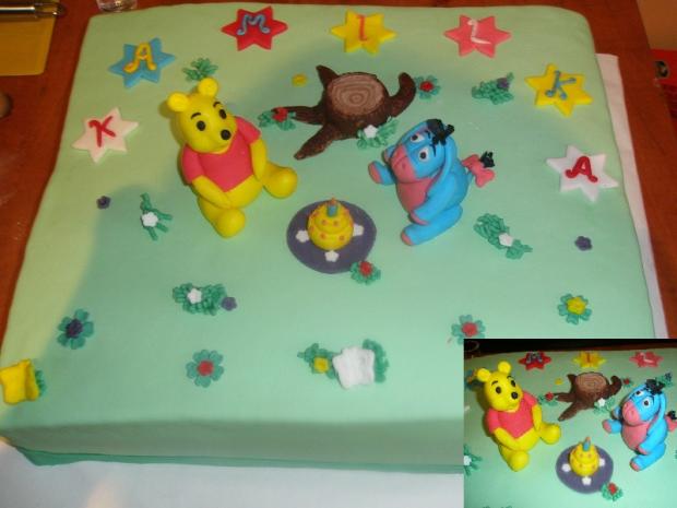 macko Pú, torta, Rozprávkové torty macko Pú, torta, Rozprávkové torty, Katka1977, 1