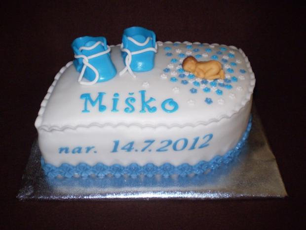 krstinová pre Miška, torta, Torty na krstiny krstinová pre Miška, torta, Torty na krstiny, , 1