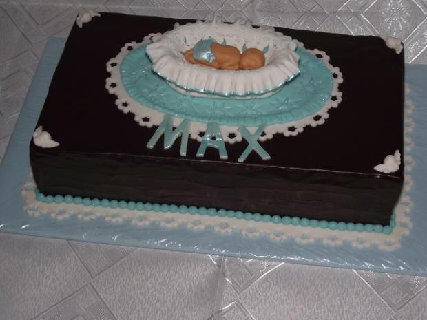 Krstinová pre MAXA, torta, Torty na krstiny, leti, 1