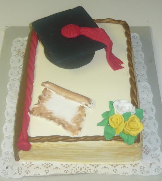 k promocii, torta, Narodeninové torty, Ibolyka-Iby, 1